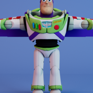 Buzz Lightyear, Model 3D