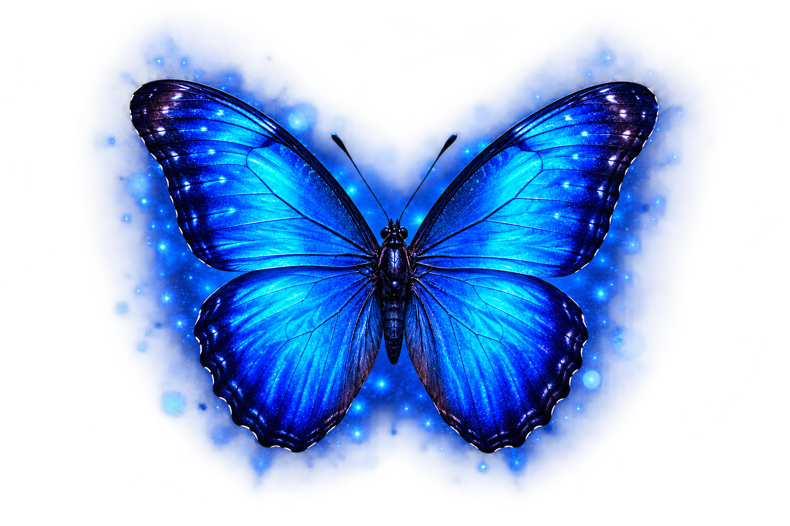 borboleta azul